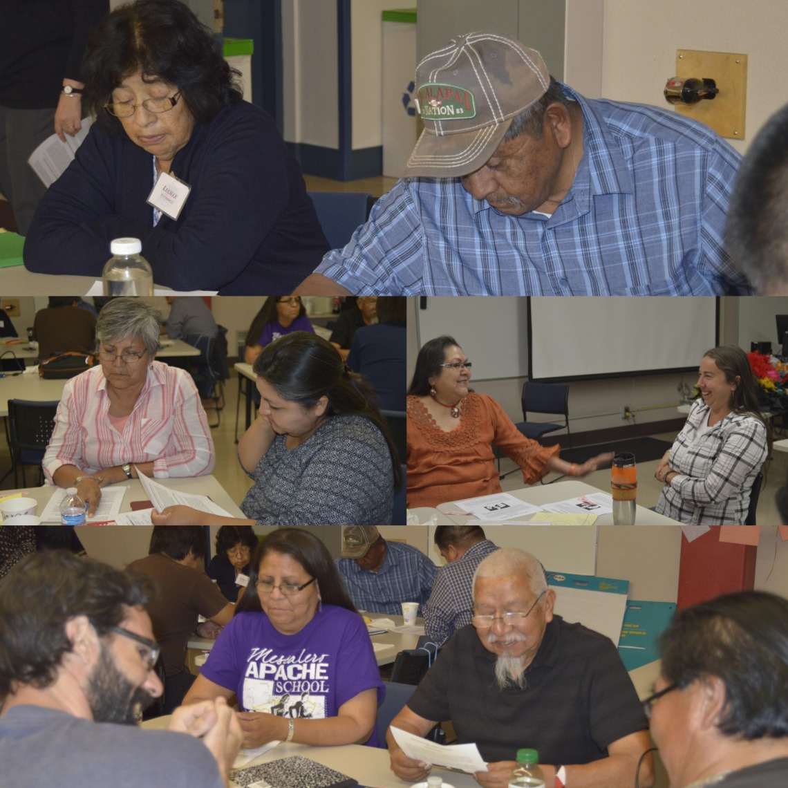 Collage of Claim Your Sovereignty: Make a Language Plan Workshop 2