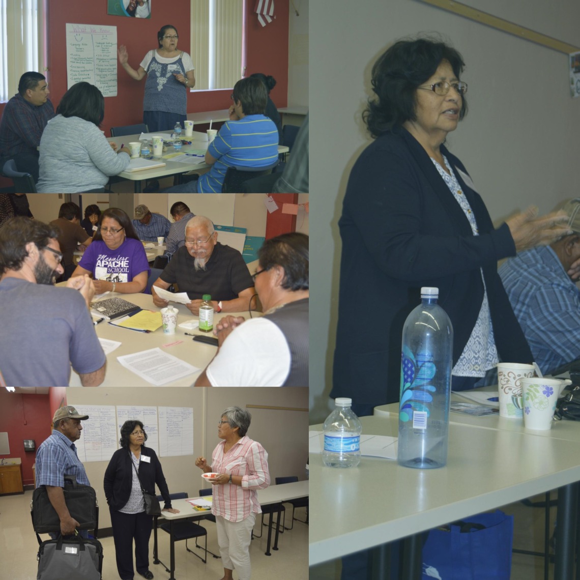 Collage of Claim Your Sovereignty: Make a Language Plan Workshop 1
