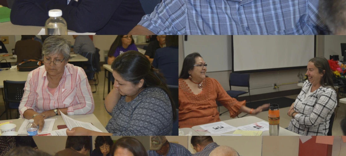 Collage of Claim Your Sovereignty: Make a Language Plan Workshop 2