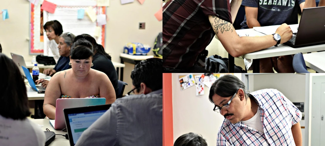 Collage of Google Earth Workshop 1