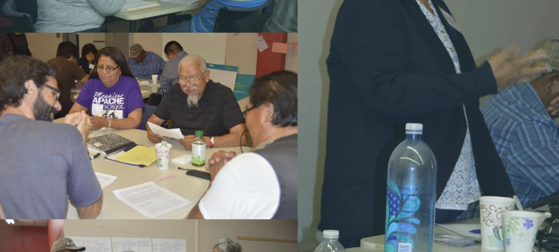 Collage of Claim Your Sovereignty: Make a Language Plan Workshop 1