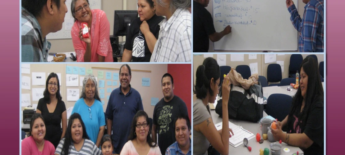 Collage of Master Apprentice Training Workshop