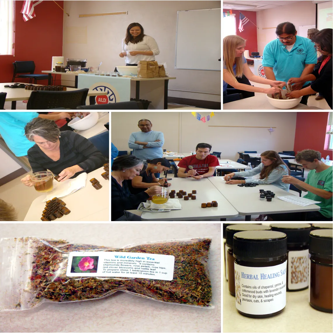 Collage of Medicine Making Workshop 2