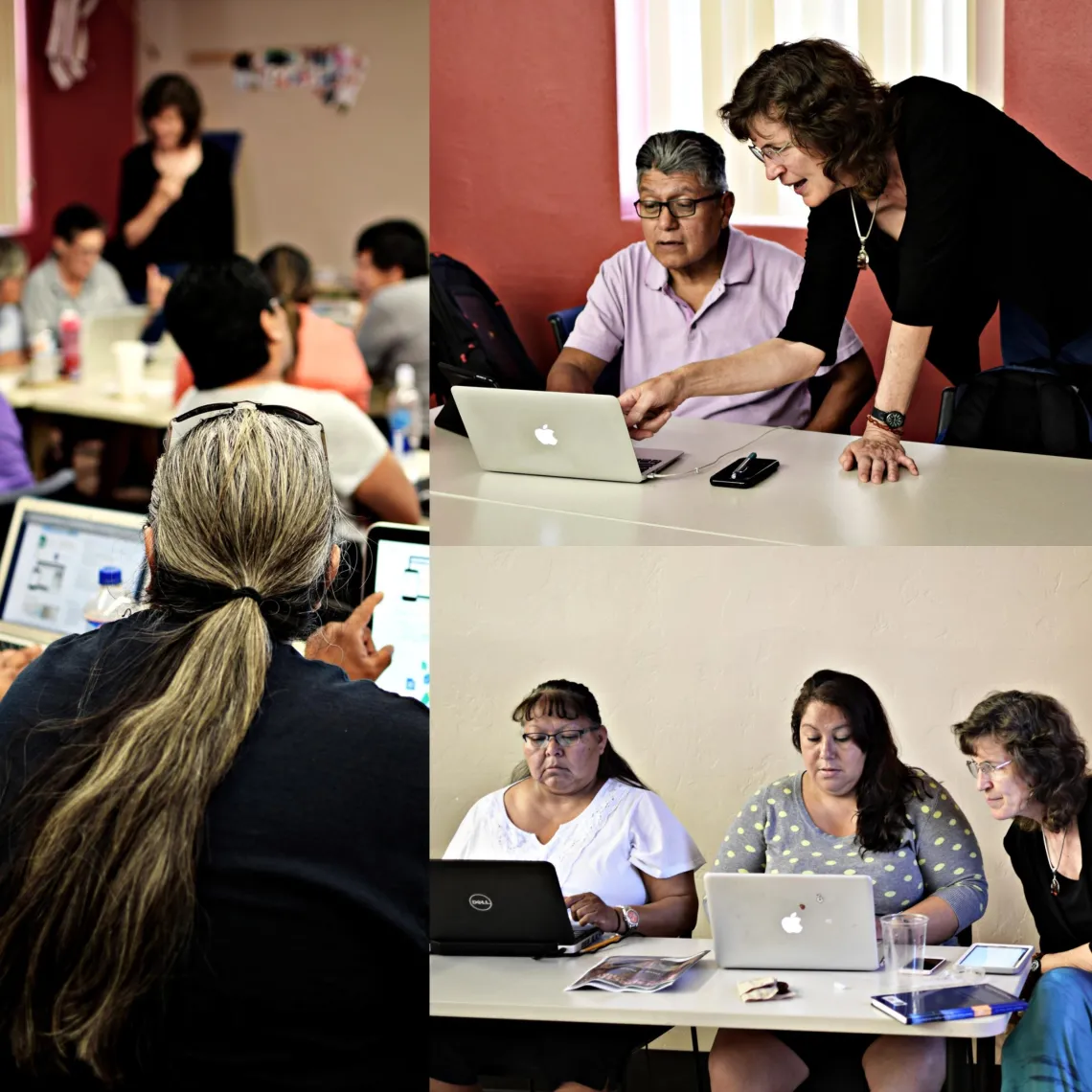 Collage of Google Earth Workshop 2