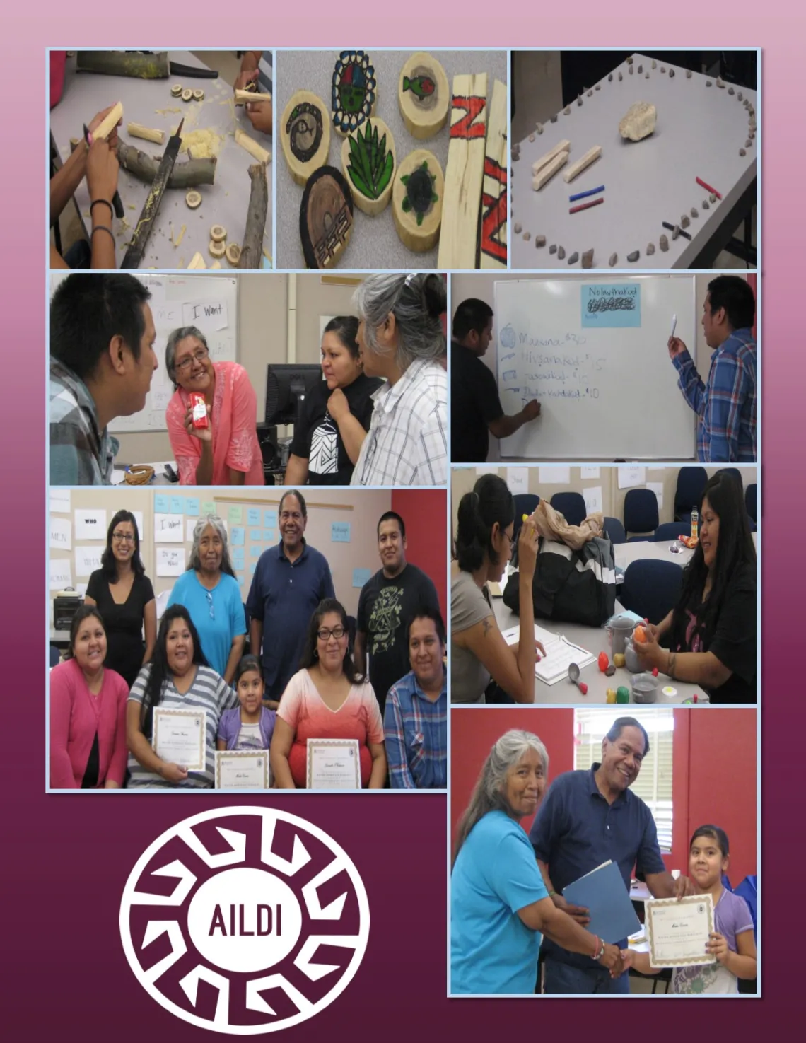 Collage of Master Apprentice Training Workshop